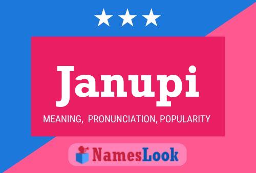 Janupi Name Poster