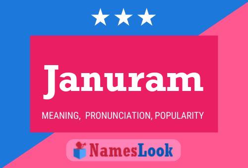 Januram Name Poster