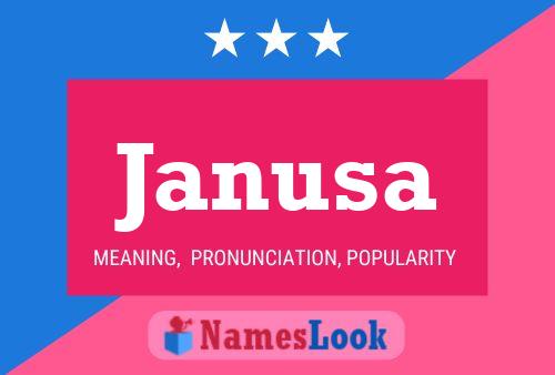 Janusa Name Poster