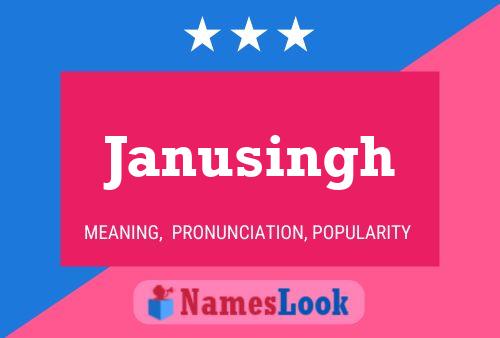 Janusingh Name Poster