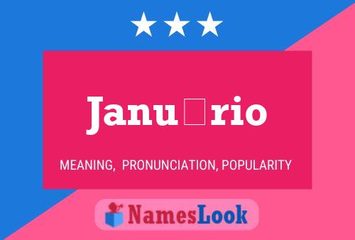 Januário Name Poster