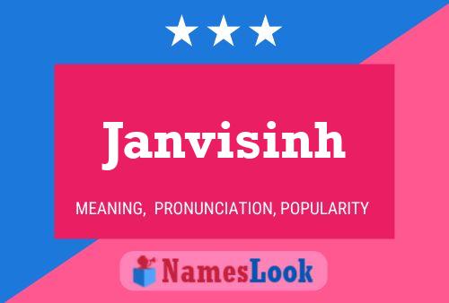 Janvisinh Name Poster