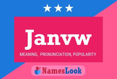 Janvw Name Poster