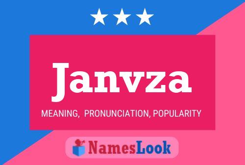 Janvza Name Poster