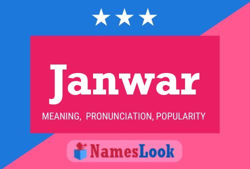 Janwar Name Poster