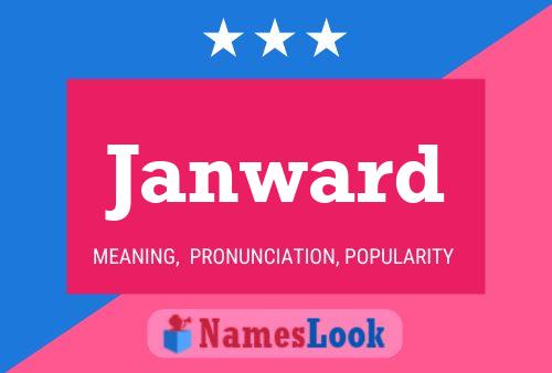 Janward Name Poster