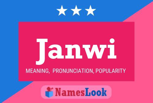 Janwi Name Poster