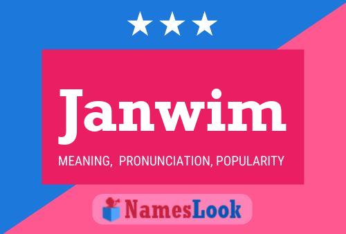 Janwim Name Poster