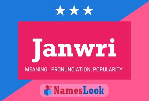 Janwri Name Poster