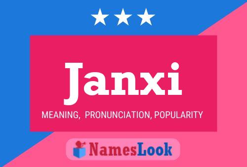 Janxi Name Poster