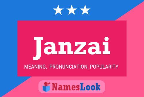 Janzai Name Poster