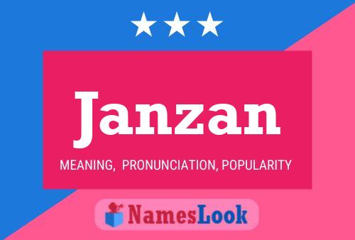 Janzan Name Poster