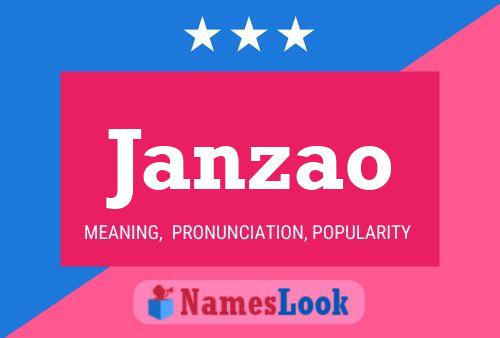 Janzao Name Poster