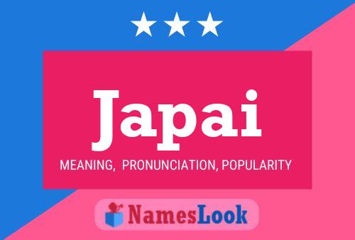 Japai Name Poster