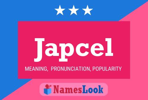 Japcel Name Poster