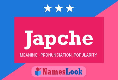 Japche Name Poster