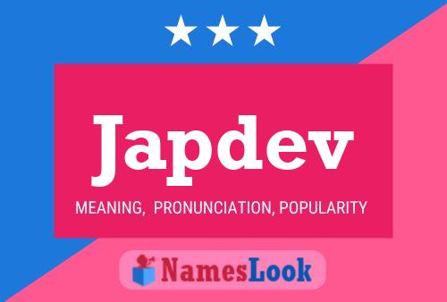 Japdev Name Poster