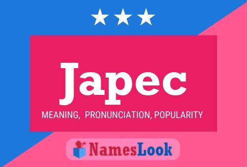 Japec Name Poster