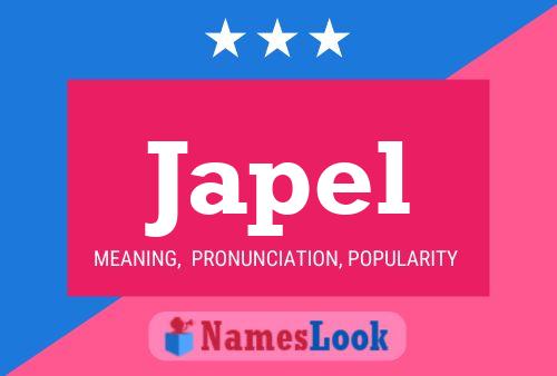 Japel Name Poster