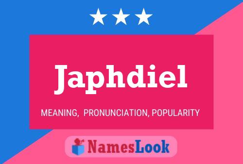 Japhdiel Name Poster