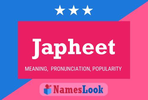 Japheet Name Poster