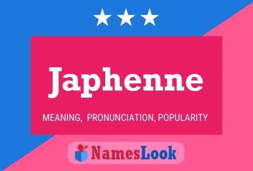 Japhenne Name Poster