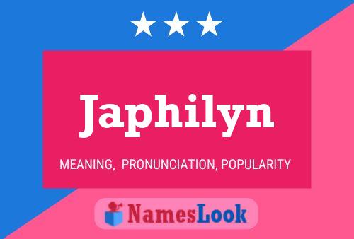 Japhilyn Name Poster