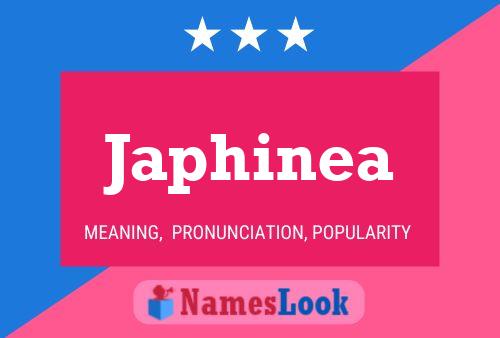 Japhinea Name Poster