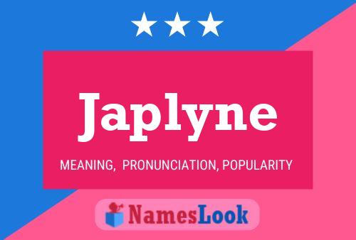 Japlyne Name Poster