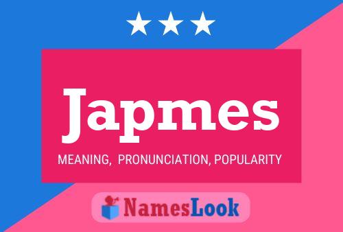 Japmes Name Poster