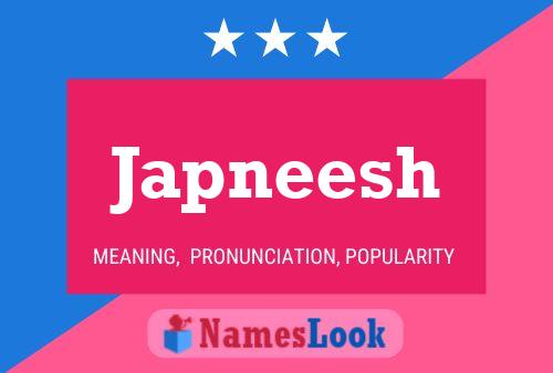 Japneesh Name Poster