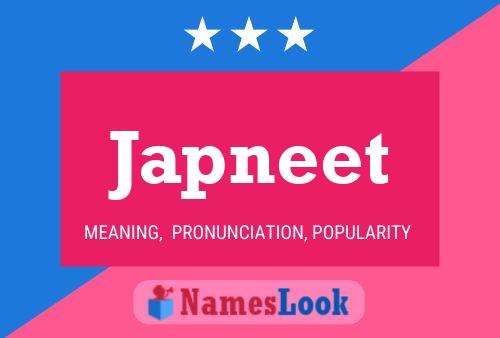 Japneet Name Poster