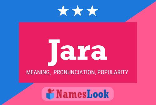 Jara Name Poster