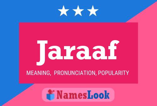 Jaraaf Name Poster