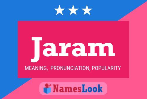 Jaram Name Poster