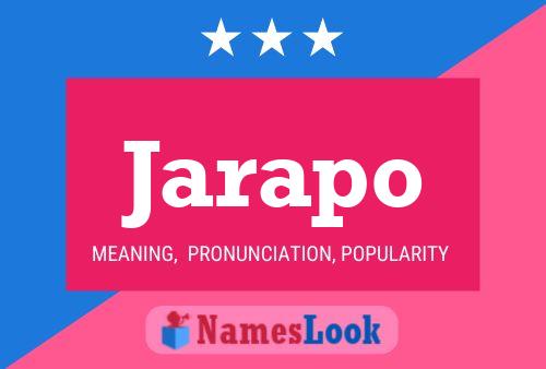 Jarapo Name Poster