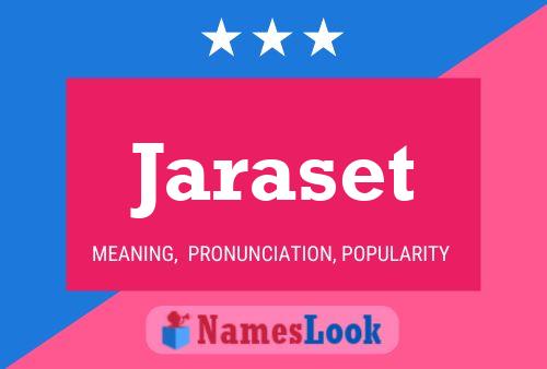 Jaraset Name Poster