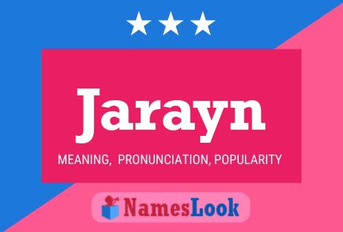 Jarayn Name Poster