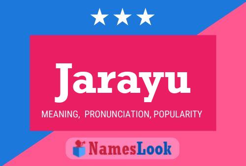 Jarayu Name Poster