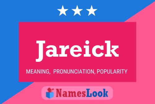 Jareick Name Poster