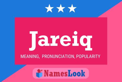 Jareiq Name Poster