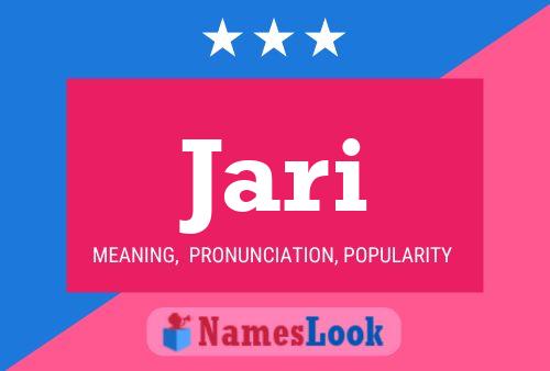 Jari Name Poster