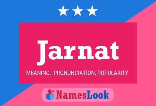 Jarnat Name Poster