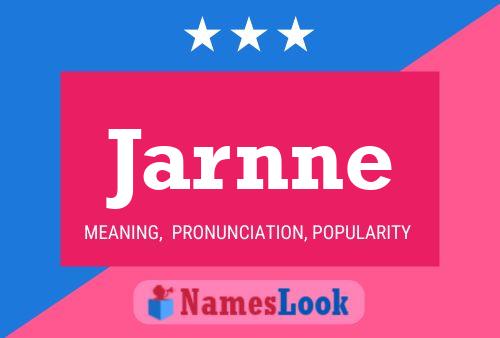 Jarnne Name Poster