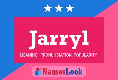 Jarryl Name Poster