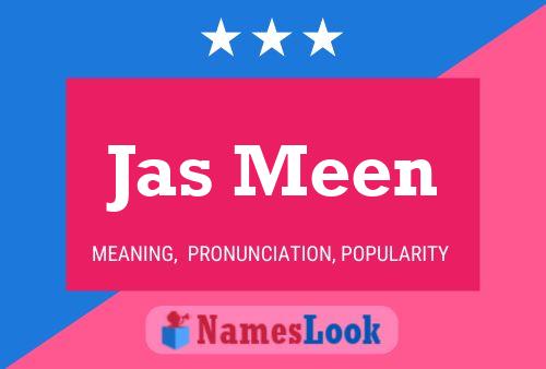 Jas Meen Name Poster