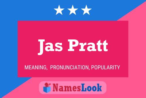 Jas Pratt Name Poster