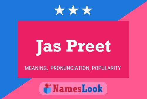 Jas Preet Name Poster