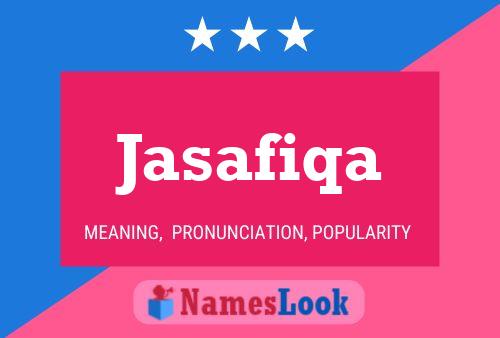 Jasafiqa Name Poster