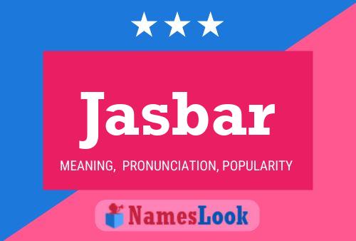 Jasbar Name Poster